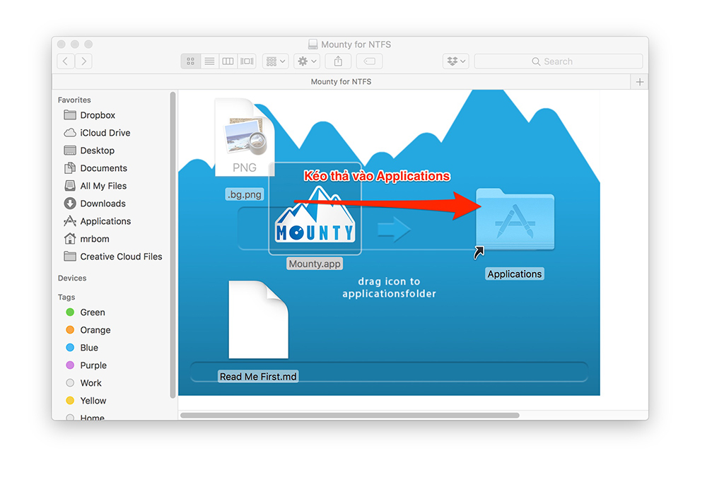 phần mềm mounty ntfs