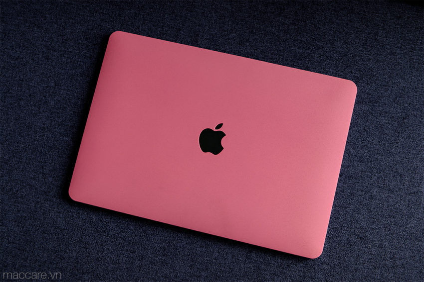 ốp macbook màu hồng pastel