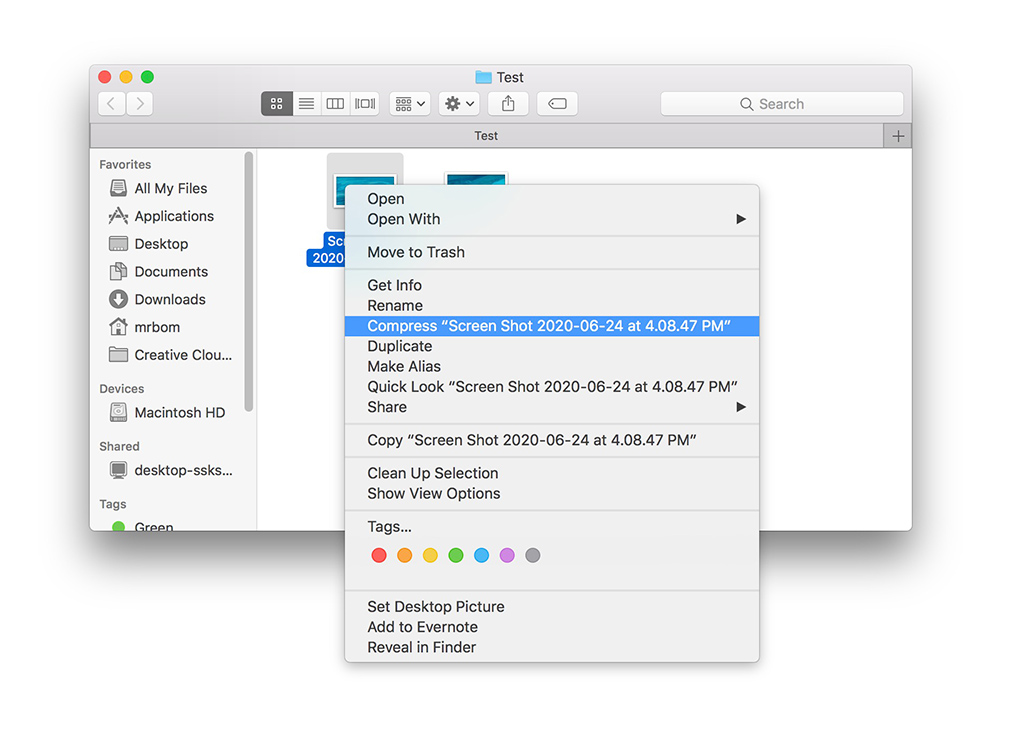 open zip files on mac