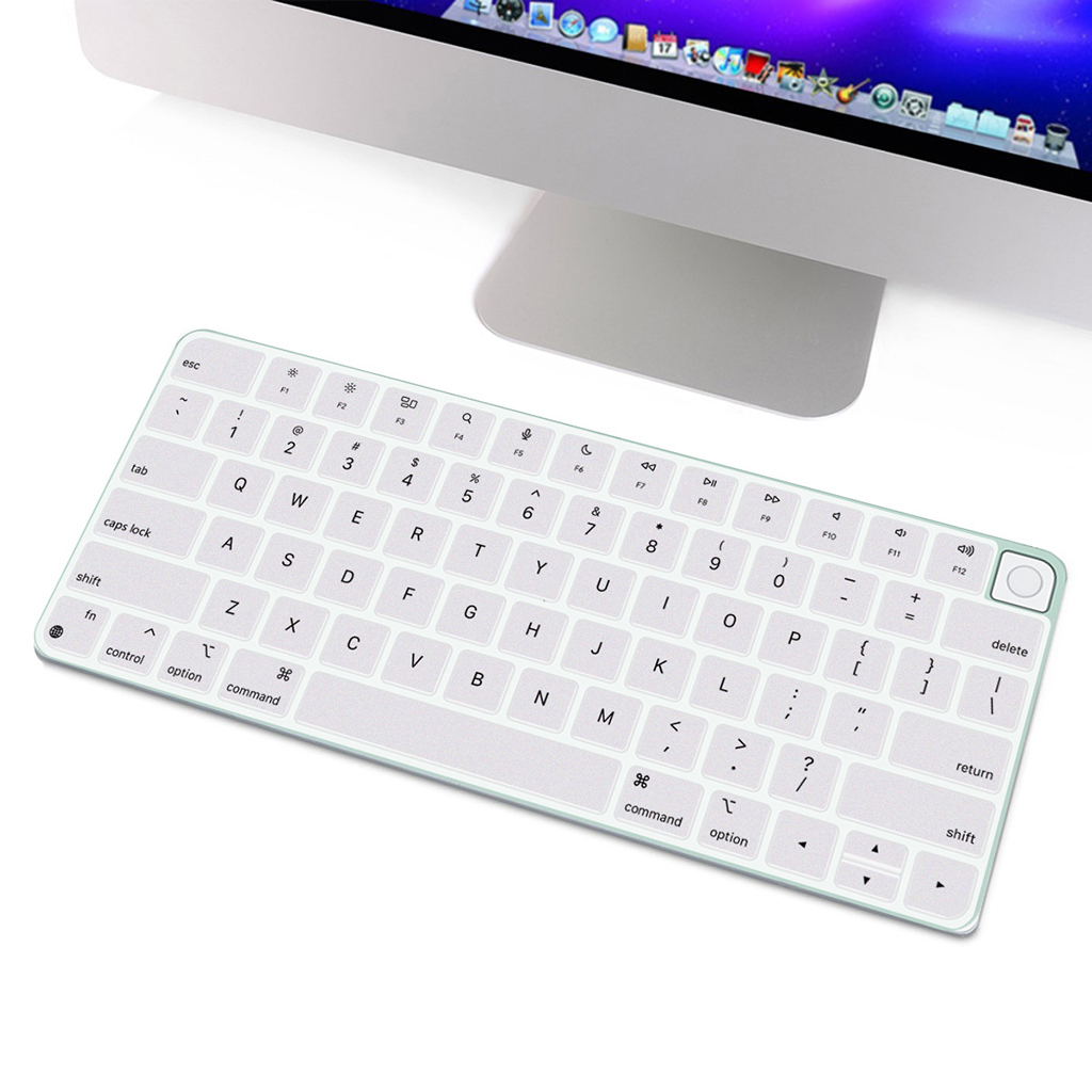 miếng phủ phím magic keyboard touch id m1 nhiều màu sắc