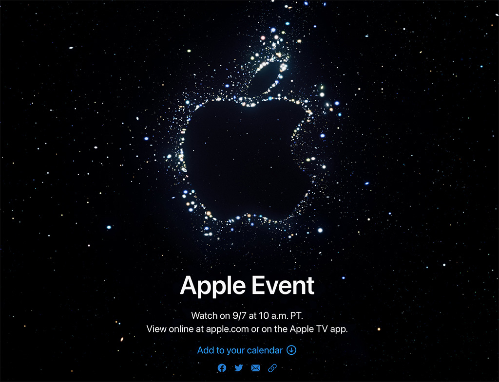 sự kiện apple tháng 9 năm 2022