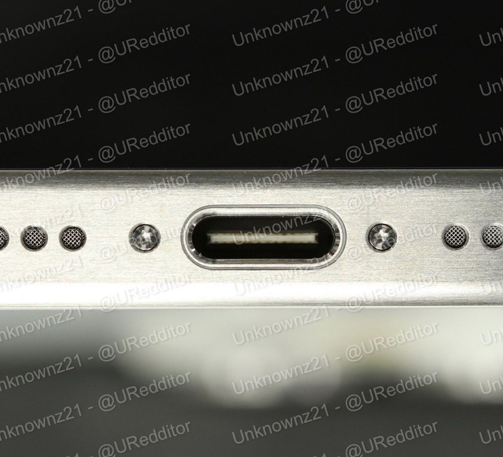 Ro rỉ hình ảnh iPhone 15 Pro có cổng USB-C