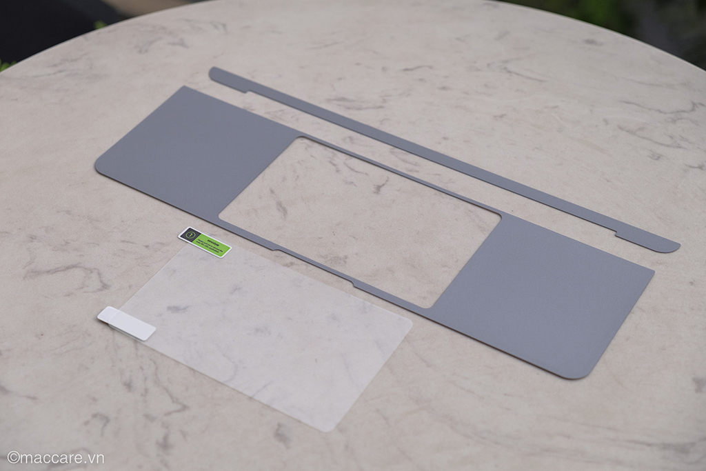 miếng dán kê tay, dán trackpad, viền khung macbook pro m2 13inch gray