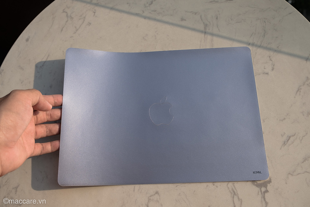 miếng dán mặt trên macbook pro 14inch, 16inch gray 5in1 jcpal macguard