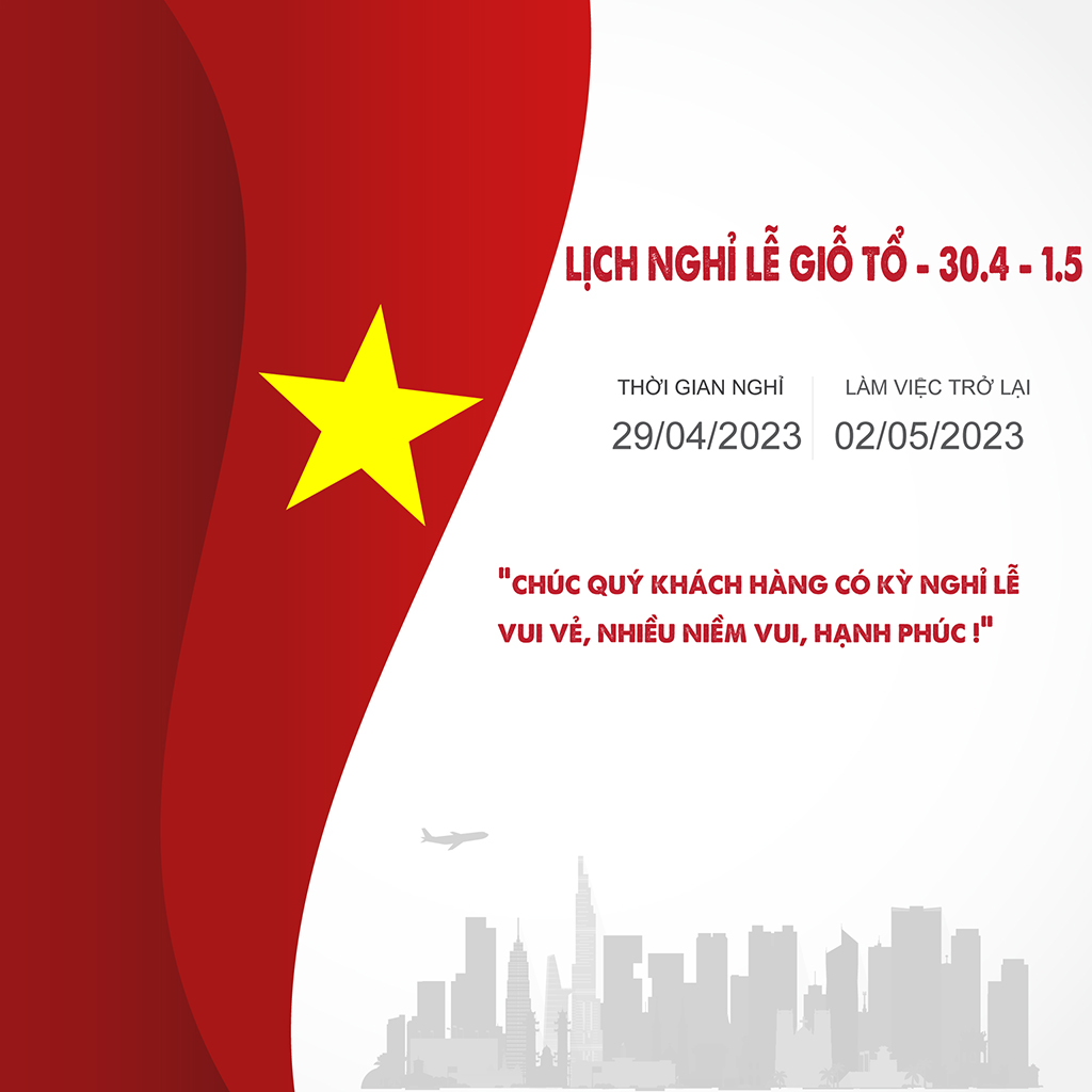 Lịch nghỉ lễ 30/4 và Ngày Quốc tế Lao động 1/5 tại MacCare.vn