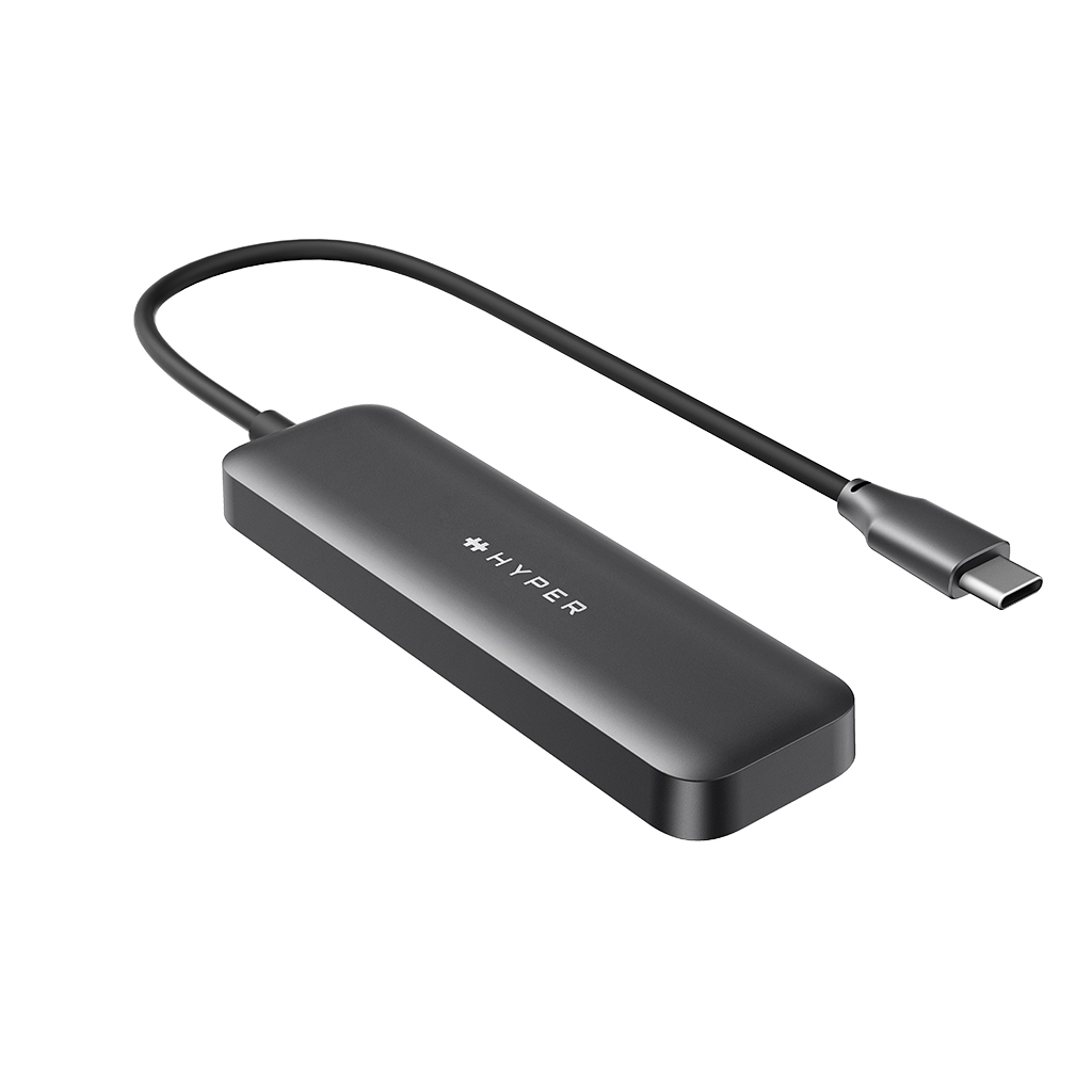hyperdrive next 4in1 usb-c to usb-a cho macbook, laptop