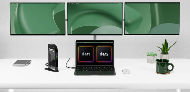 Kết nối hai hoặc nhiều màn hình ngoài với MacBook M1, M2, M3, M4