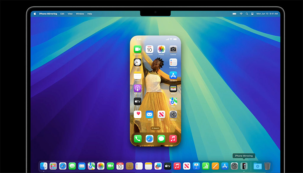 iphone mirroring macos 15