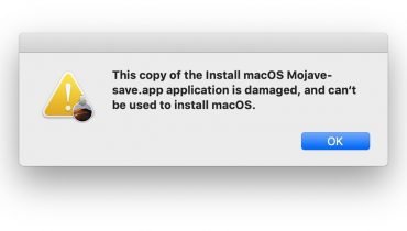 Cách khắc phục lỗi “application is damaged, can’t be used to install macOS”