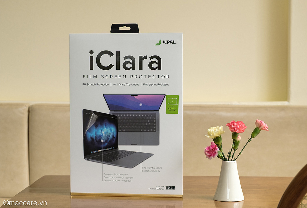 Dàn màn hình Macbook Neo chính hãng iClara JCPAL 7 dán màn hình macbook neo chính hãng jcpal iclara
